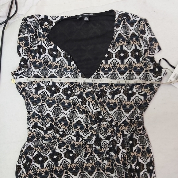 I.n.c International Concepts Faux-Wrap Mini Dress‎ - Picture 7 of 10